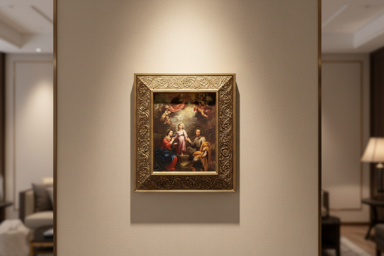 Holy Family Wall Frame – 12 x 14.5 in