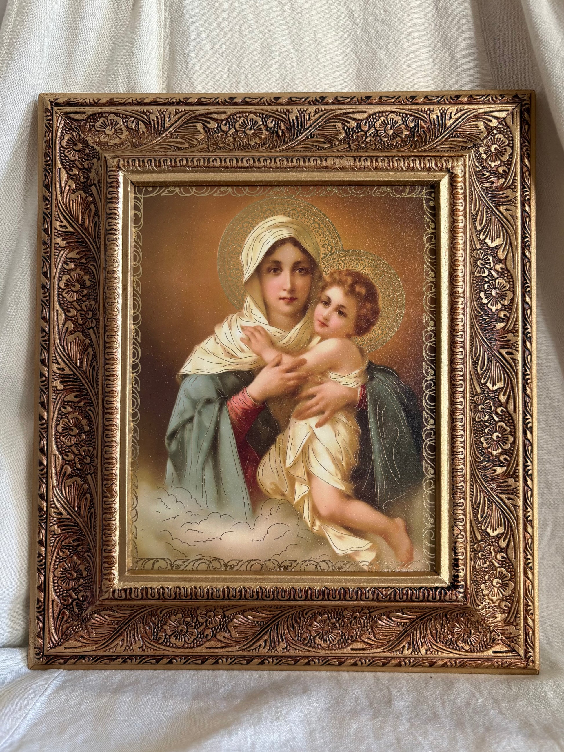 Our Lady of Shoenstatt Framed Art | 14.5” x 12.5”
