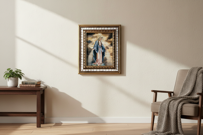 Our Lady of Grace Framed Art | 14.5” x 12.5”