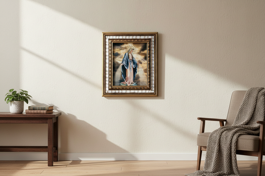 Our Lady of Grace Framed Art | 14.5” x 12.5”