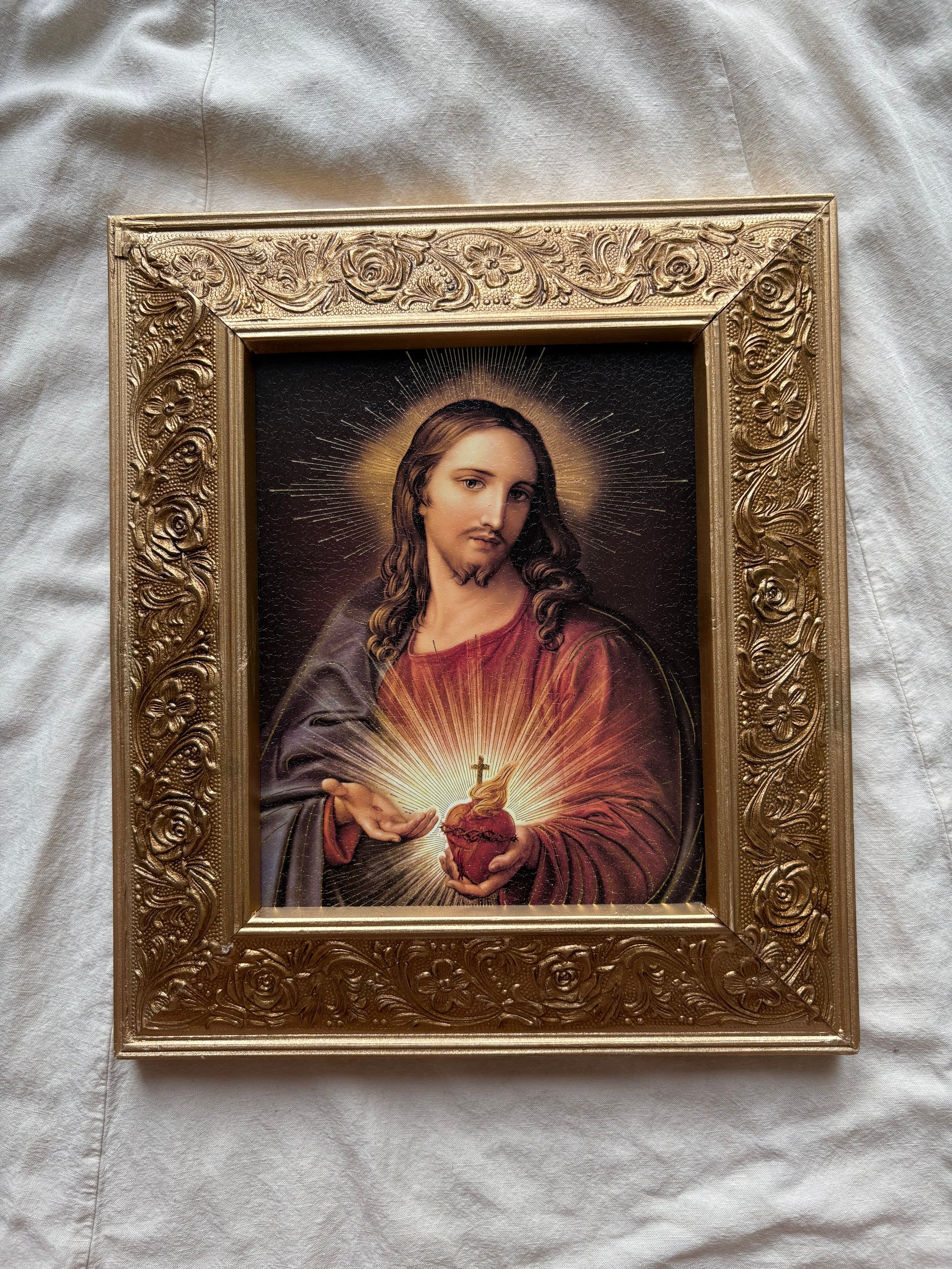Sacred Heart of Jesus Framed Print | 14.5 x 12