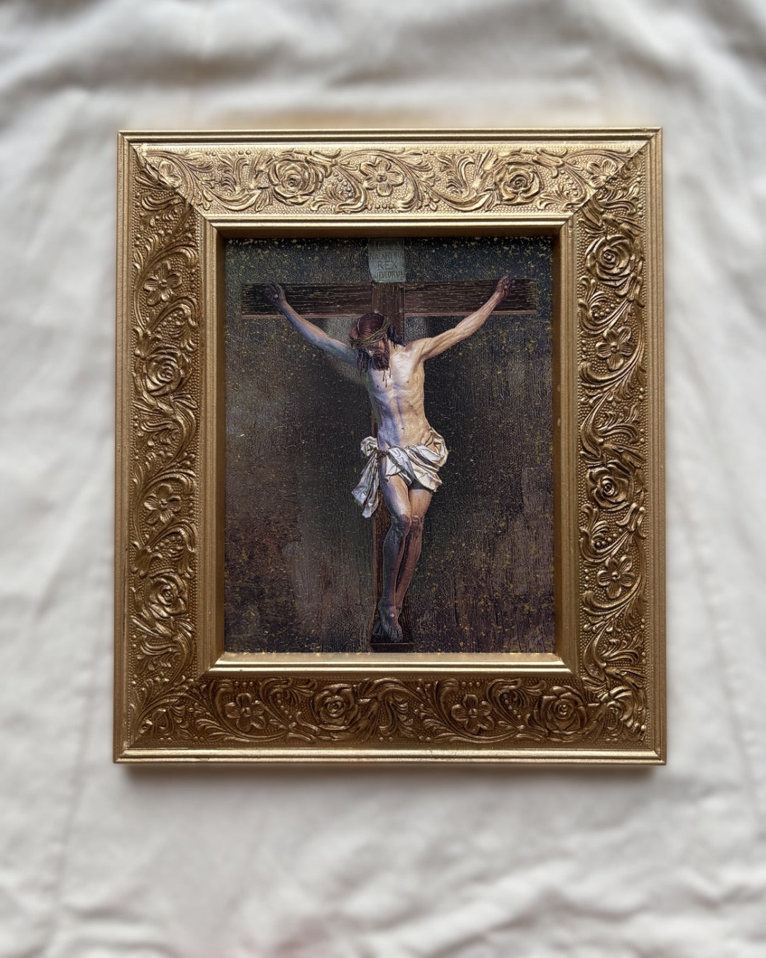 Crucifixion of Christ Wall Frame – 12 x 14.5 in