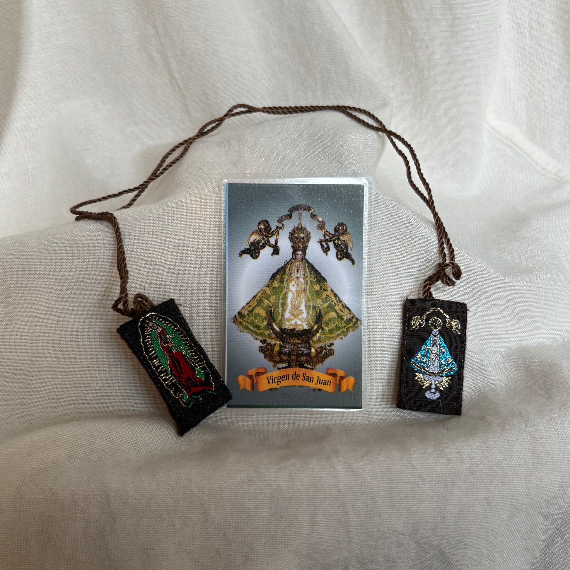 Our Lady of San Juan Scapular Necklace